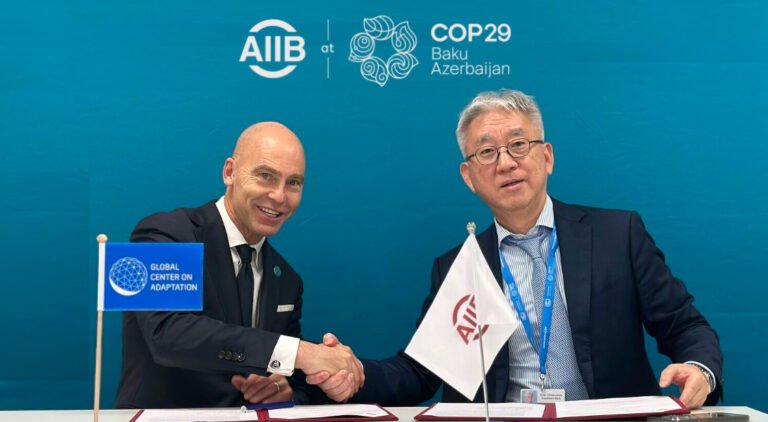 GCA and AIIB partner to strengthen climate resilience in infrastructure projects