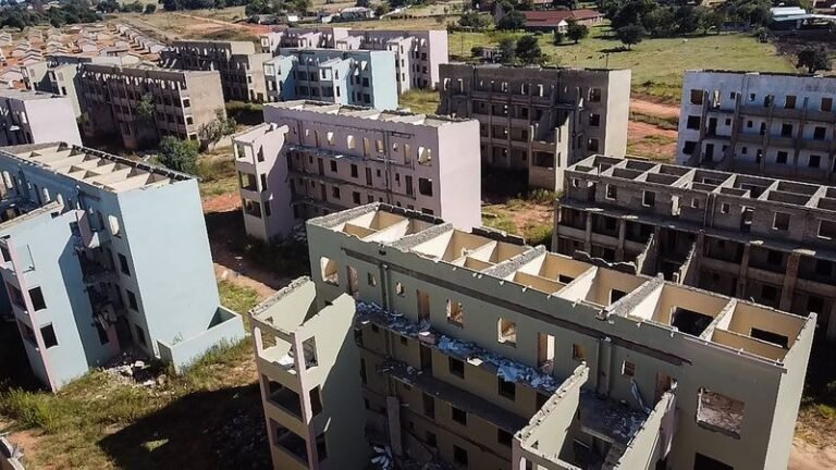 R11-billion unfinished Montrose megacity development residential ghost town