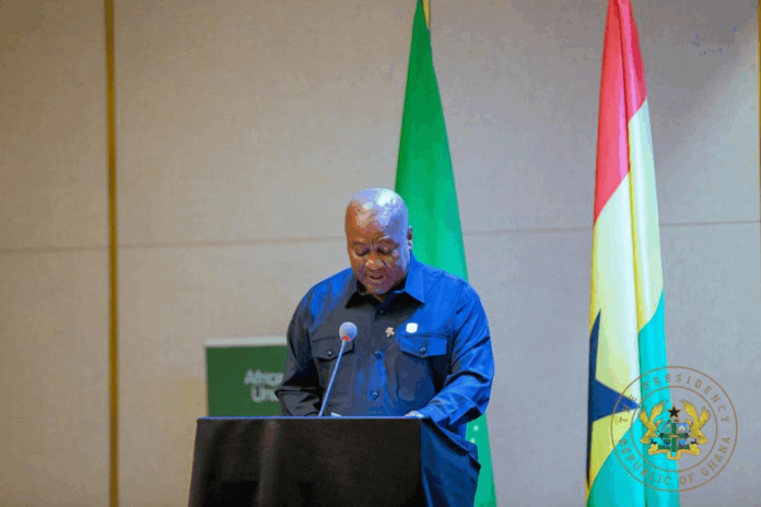 Mr. Mahama calls for immediate introduction of African Union Financial Institution